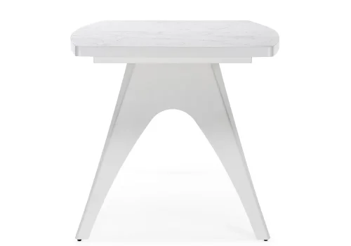 Деревянный стол Лардж 160(200)х90х76 monte belo / белый 551076 Woodville столешница белая из лдсп пластик фото 4