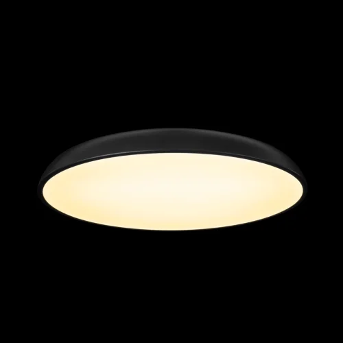 Светильник потолочный LED Dime 10371 Black LOFT IT белый на 1 лампу, основание чёрное в стиле современный круглый фото 4