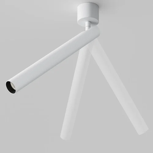 Светильник накладной LED Focus T C141CL-L300-6W4K-W Maytoni белый на 1 лампу, основание белое в стиле современный хай-тек трубочки фото 9