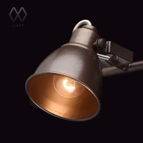 Спот С 2 лампами Ринген 547020702 MW-Light коричневый E14 в стиле лофт  фото 5