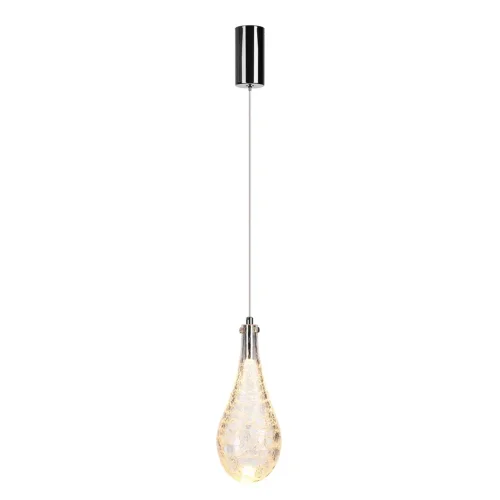 Светильник подвесной Braid 7148/5L Odeon Light прозрачный на 1 лампу, основание хром в стиле классический современный выдувное фото 3 Светильник подвесной Braid 7148/5L Odeon Light прозрачный на 1 лампу, основание хром в стиле классический современный выдувное фото 3