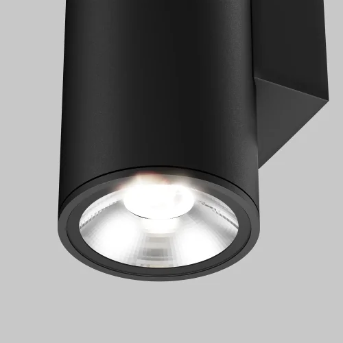 Настенный светильник LED Shim O303WL-L24GF3K Maytoni уличный IP65 графит 1 лампа, плафон графит в стиле хай-тек современный LED фото 4