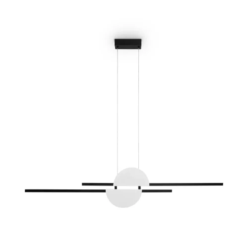 Светильник подвесной LED Skyline MOD179PL-L26W4K Maytoni белый 1 лампа, основание чёрное в стиле современный арт-деко  фото 2