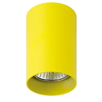 Светильник накладной Rullo 214433 Lightstar жёлтый 1 лампа, основание жёлтое в стиле хай-тек круглый