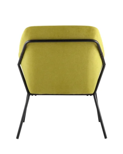 Кресло Шелфорд, травяной УТ000001792 Stool Group, зелёный/ткань, ножки/металл/чёрный, размеры - ****660*680мм фото 5