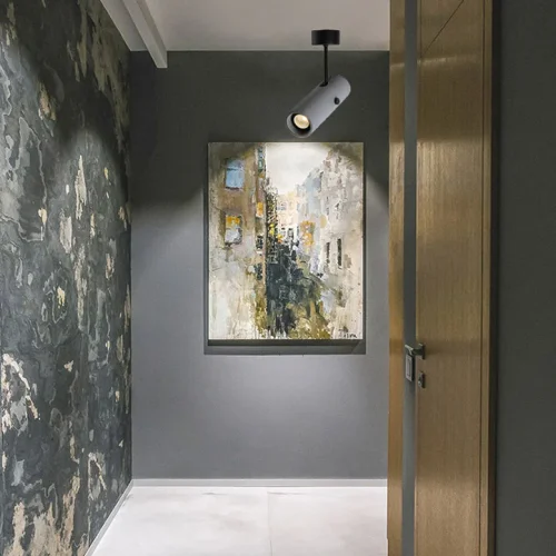 Настенный светильник BRUT WALL 211942-26 ImperiumLoft серый на 1 лампу, основание чёрное в стиле современный фото 8