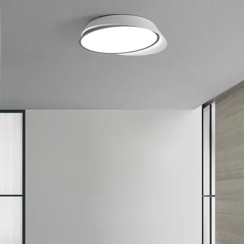 Светильник потолочный LED Shell 102036-26 ImperiumLoft белый 4 лампы, основание белое в стиле современный  фото 5