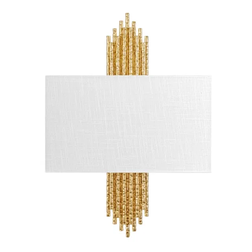 Бра Poema 10458 Gold LOFT IT белый на 2 лампы, основание золотое в стиле современный арт-деко 