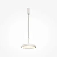 Светильник подвесной LED Gerhard MOD189PL-L12W3K1 Maytoni белый на 1 лампу, основание белое в стиле современный хай-тек 
