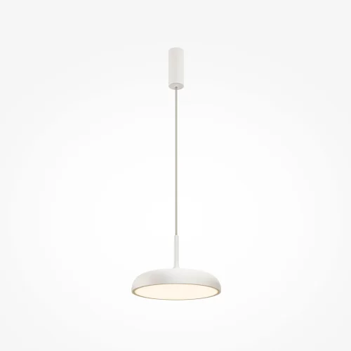 Светильник подвесной LED Gerhard MOD189PL-L12W3K1 Maytoni белый на 1 лампу, основание белое в стиле современный хай-тек 