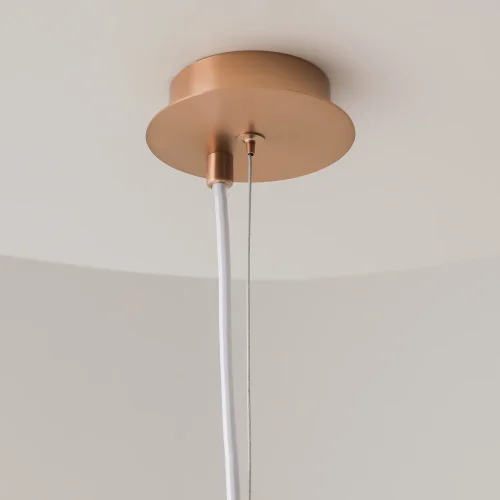 Светильник подвесной Erich MOD221-PL-01-G Maytoni белый на 1 лампу, основание золотое в стиле современный шар фото 4 Светильник подвесной Erich MOD221-PL-01-G Maytoni белый на 1 лампу, основание золотое в стиле современный шар фото 4