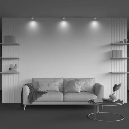 Светильник накладной Calipso C106CL-GX53-W Maytoni белый на 1 лампу, основание белое в стиле современный хай-тек круглый фото 5