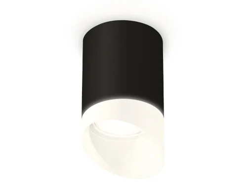Светильник накладной Techno spot XS7422026 Ambrella light чёрный 1 лампа, основание чёрное в стиле хай-тек современный круглый