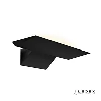 Бра LED Image ZD8114-9W BK iLedex чёрный на 1 лампу, основание чёрное в стиле хай-тек современный 