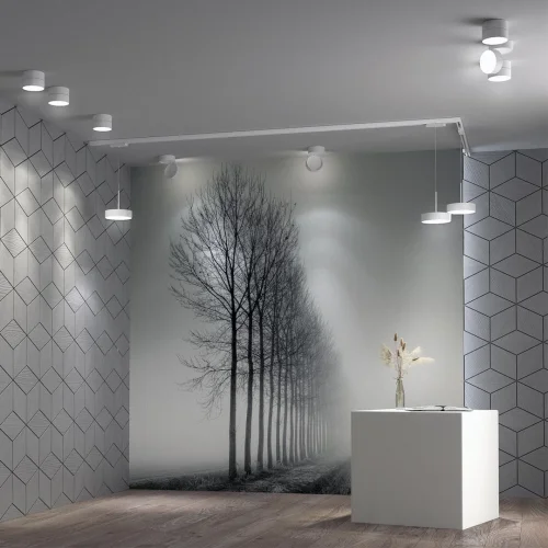 Светильник накладной LED Prometa 358749 Novotech белый на 1 лампу, основание белое в стиле современный круглый фото 3