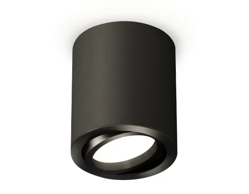 Светильник накладной Techno spot XS7422001 Ambrella light чёрный 1 лампа, основание чёрное в стиле хай-тек современный круглый