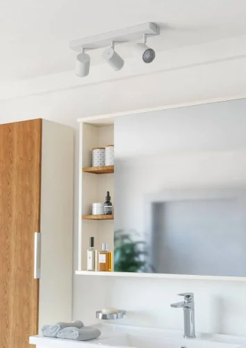 Спот с 3 лампами Consuma 901963 Eglo белый GU10 в стиле современный фото 3 Спот с 3 лампами Consuma 901963 Eglo белый GU10 в стиле современный фото 3