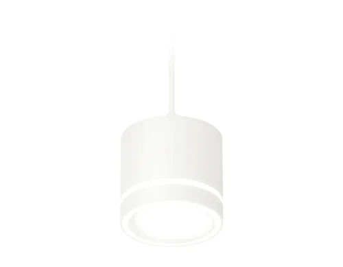 Светильник подвесной XP8110021 Ambrella light белый 1 лампа, основание белое в стиле хай-тек 