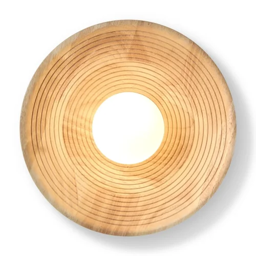 Бра Albero FR5589WL-01T Freya белый коричневый на 1 лампу, основание латунь в стиле современный кантри 