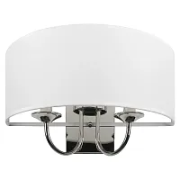 Бра Balance 10416W CR LOFT IT белый на 2 лампы, основание хром в стиле кантри современный 