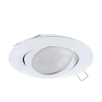Светильник точечный LED TEDO 31682 Eglo белый 1 лампа, основание белое в стиле современный 