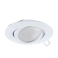 Светильник точечный LED TEDO 31682 Eglo белый на 1 лампу, основание белое в стиле современный 