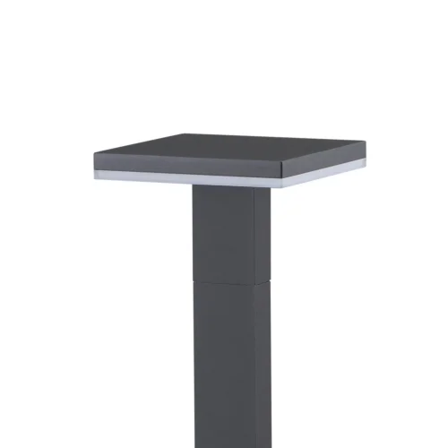 Парковый светильник LED Tignes 6499 Mantra уличный IP54 чёрный на 1 лампу, плафон чёрный в стиле современный LED фото 2