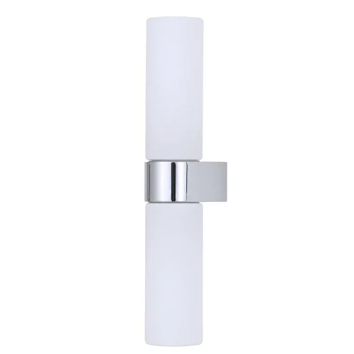 Бра Natalie 10726-NW Nowodvorski белый на 2 лампы, основание хром в стиле современный 