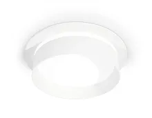 Светильник точечный XC8050020 Ambrella light белый 1 лампа, основание белое в стиле хай-тек 