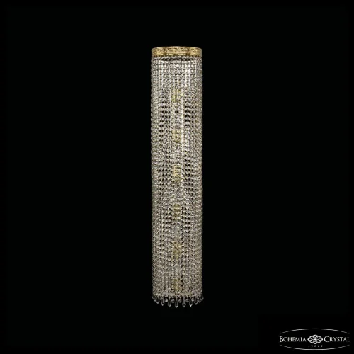 Бра 83401B/20IV-100 G Drops Bohemia Ivele Crystal прозрачный на 6 ламп, основание золотое в стиле современный классический r