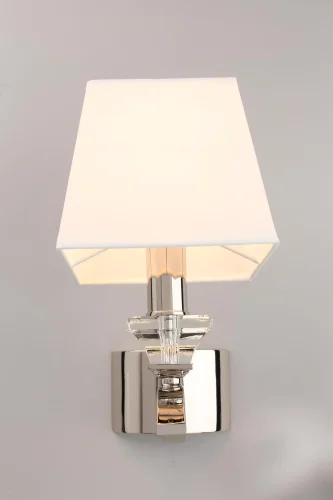 Бра Emilia APL.723.01.01 Aployt белый на 1 лампа, основание никель в стиле современный  фото 6