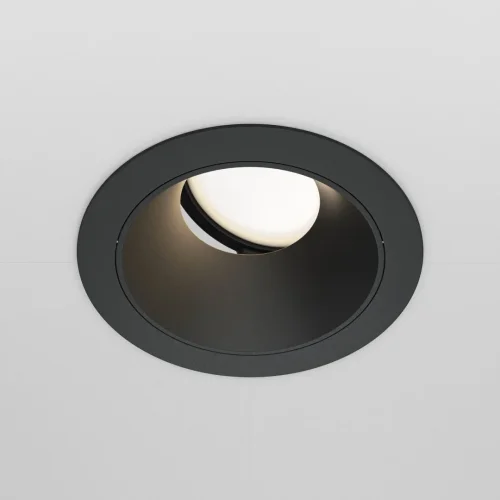 Светильник точечный Share DL051-U-1B Maytoni чёрный 1 лампа, основание чёрное в стиле хай-тек современный  фото 4
