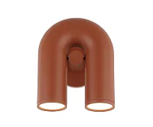 Бра LED Канти 08465-1,06 Kink Light красный на 2 лампы, основание красное в стиле современный лофт 