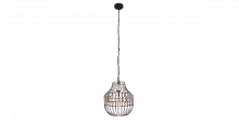 Светильник подвесной лофт INDUSTRIAL 1827.1 Lucia Tucci чёрный 1 лампа, основание чёрное в стиле лофт 