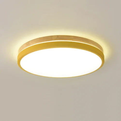Светильник потолочный DISC DH D27 White 189892-26 ImperiumLoft белый 1 лампа, основание белое в стиле современный  фото 2