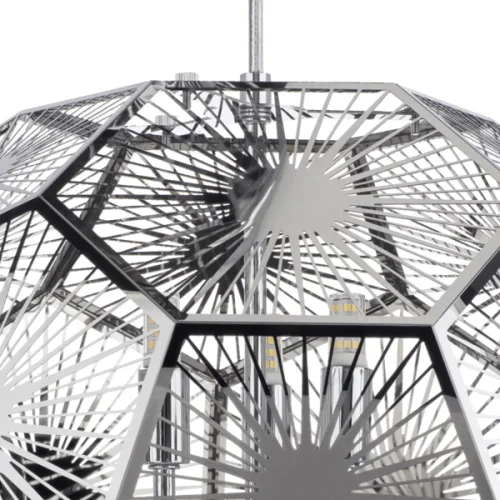 Светильник подвесной Fermo 724264 Lightstar хром 6 ламп, основание хром в стиле современный арт-деко  фото 3