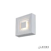 Бра LED Eclipse SMD-926406 WH-3000K iLedex белый на 1 лампу, основание белое в стиле хай-тек современный 
