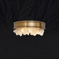 Настенный светильник VERONA WALL A L20 209167-23 ImperiumLoft прозрачный на 2 лампы, основание латунь в стиле современный 