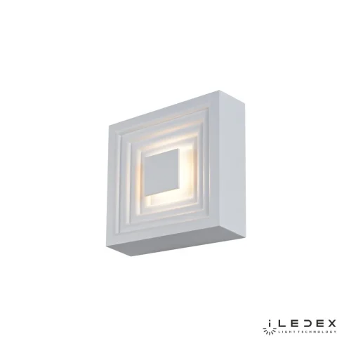 Бра LED Eclipse SMD-926406 WH-3000K iLedex белый на 1 лампу, основание белое в стиле хай-тек современный 