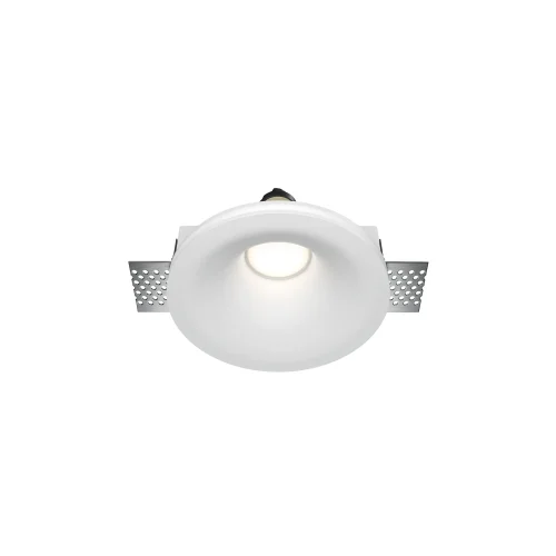 Светильник точечный Gyps Modern DL002-1-01-W-1 Maytoni белый на 1 , основание белое в стиле хай-тек современный для затирки