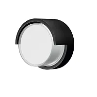 Настенный светильник уличный LED Creek 8854 Mantra уличный IP65 чёрный на 1 лампу, плафон чёрный в стиле современный LED