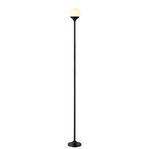 Парковый светильник LED Dew 7120/3GLB Odeon Light уличный IP65 чёрный на 1 лампу, плафон белый в стиле хай-тек современный LED фото 5