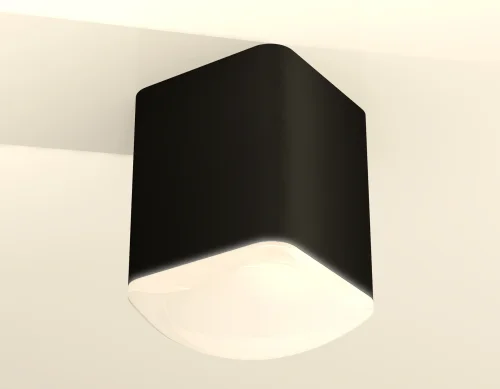Светильник накладной Techno Spot XS XS7813022 Ambrella light чёрный 1 лампа, основание чёрное в стиле хай-тек современный квадратный фото 3