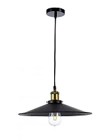 Светильник подвесной лофт Marco E 1.3.P2 B Arti Lampadari чёрный 1 лампа, основание чёрное в стиле лофт 
