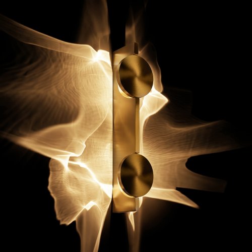 Бра ЛЕД Флэйм / Flame 10452/2W Gold LOFT IT золотой на 2 лампы, основание золотое в стиле хай-тек отражённый свет фото 2 Бра ЛЕД Флэйм / Flame 10452/2W Gold LOFT IT золотой на 2 лампы, основание золотое в стиле хай-тек отражённый свет фото 2