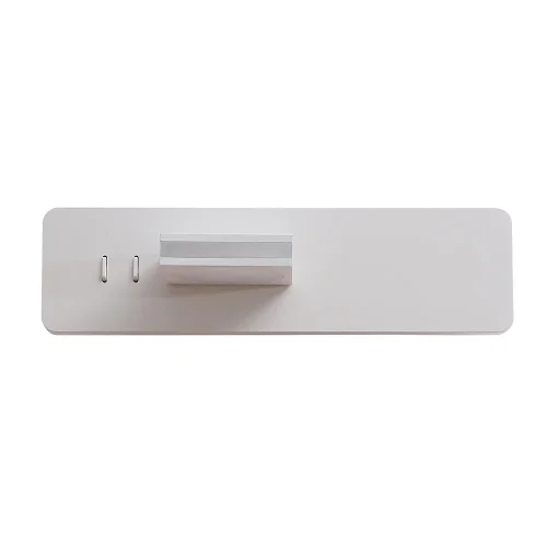 Бра с выключателем LED CLT 216W WH Crystal Lux белый на 1 лампу, основание белое в стиле современный фото 4