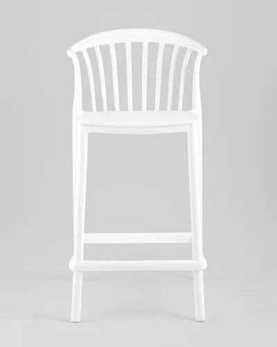 Стул полубарный Campo, пластик белый УТ000039941 Stool Group, белый/пластик, ножки/пластик/белый, размеры - ***** фото 2
