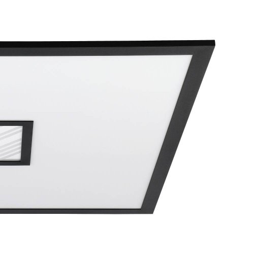 Светильник потолочный LED Bordonara 900572 Eglo белый 1 лампа, основание чёрное в стиле современный квадраты фото 3