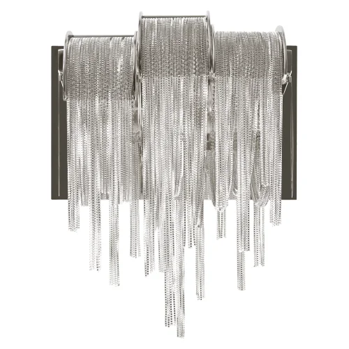 Бра Volver 10404W/A SN LOFT IT никель на 1 лампу, основание никель в стиле арт-деко цепочки фото 3