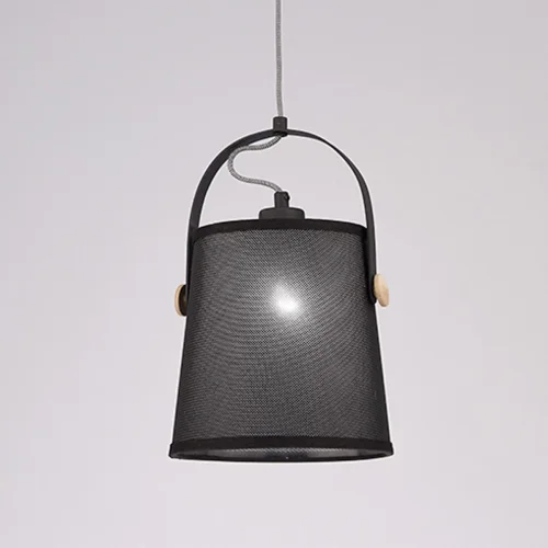 Светильник подвесной NORDICA E27 4927 Mantra чёрный 1 лампа, основание чёрное в стиле минимализм модерн  фото 4
